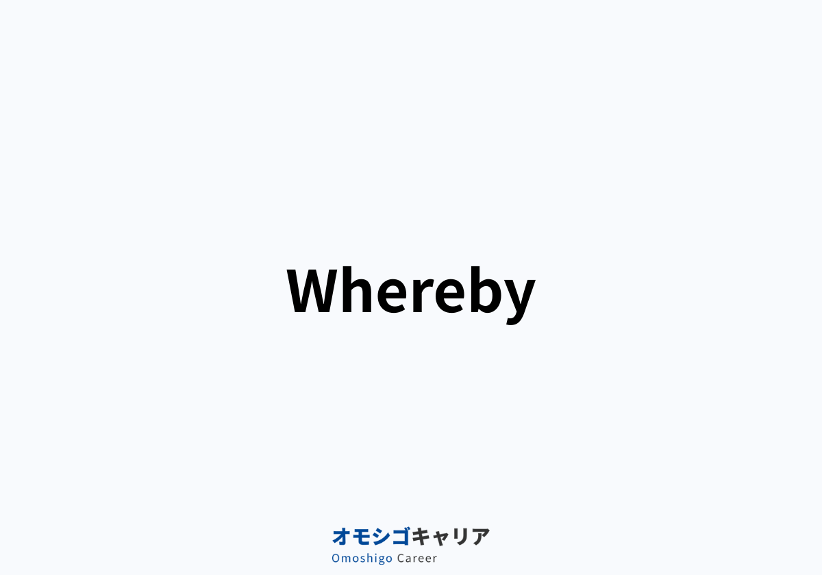 Whereby