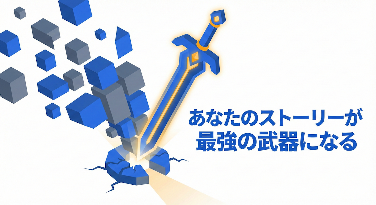 「なぜ私か？」── あなたのストーリーが最強の武器になる