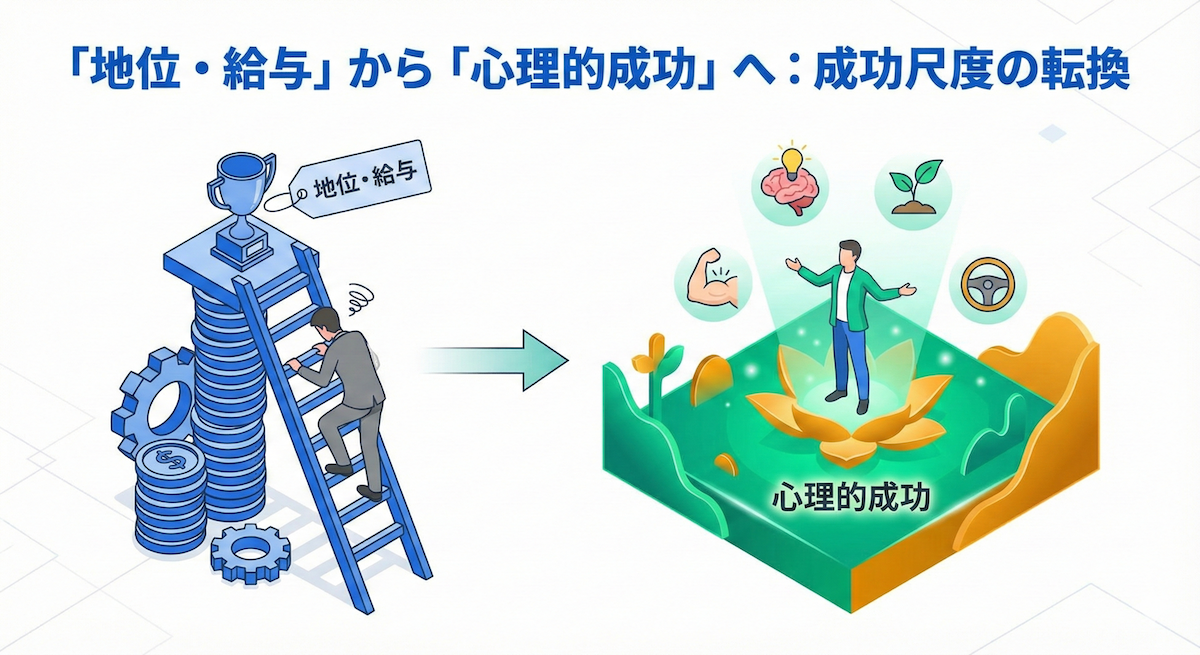 「地位・給与」から「心理的成功」へ “成功尺度の転換”｜#03 プロティアン・キャリア戦略