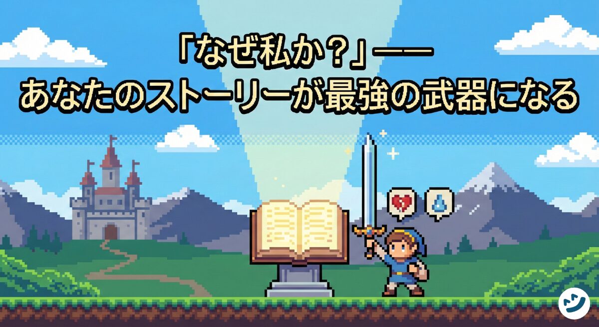 「なぜ私か？」── あなたのストーリーが最強の武器になる