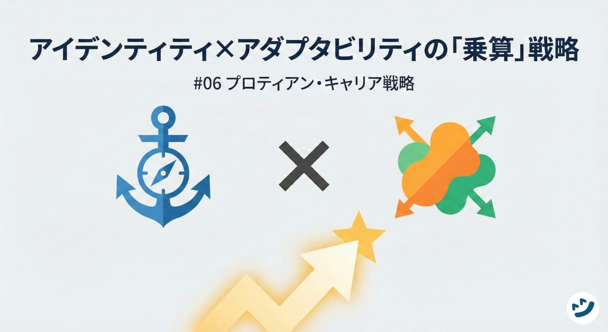 アイデンティティ×アダプタビリティの「乗算」戦略｜#06 プロティアン・キャリア戦略